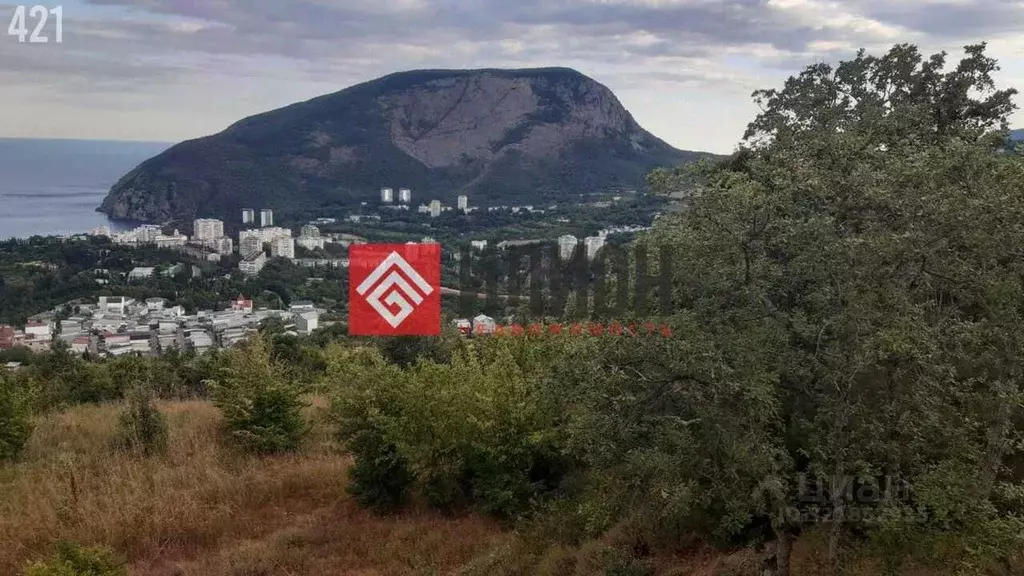 Участок в Крым, Алушта муниципальный округ, Партенит пгт ул. ... - Фото 1