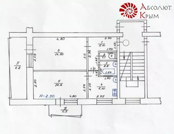 Продаётся 2-к квартира, 41.1 м - Фото 0