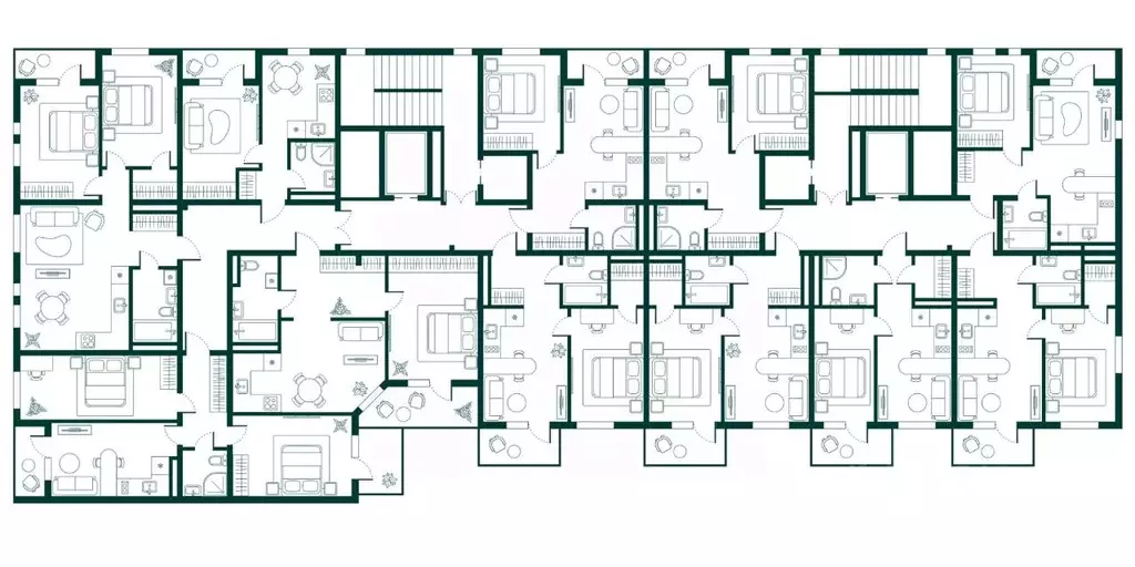 2-к кв. Дагестан, Дербент Новая История жилой комплекс (61.63 м) - Фото 2