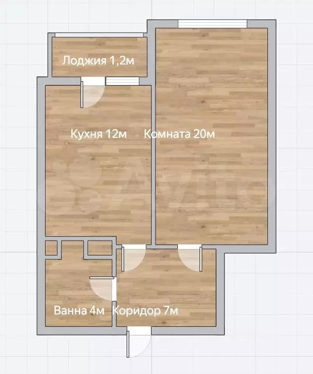 1-к. квартира, 42,5 м, 17/19 эт. - Фото 0