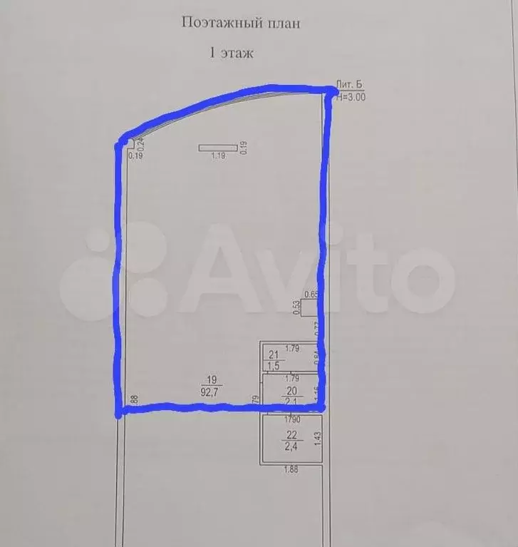 1 этаж с ремонтом, въезд в ЖК, 50 м2 - Фото 0