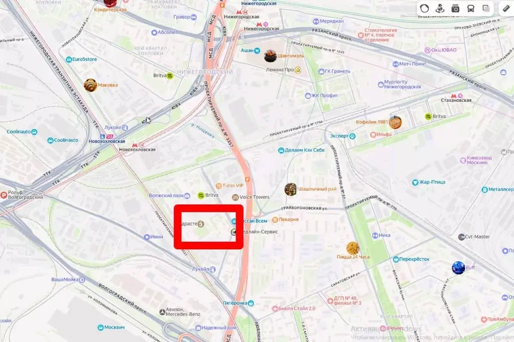 Студия Москва 1-й Грайвороновский проезд, 3Ак2 (20.0 м) - Фото 2