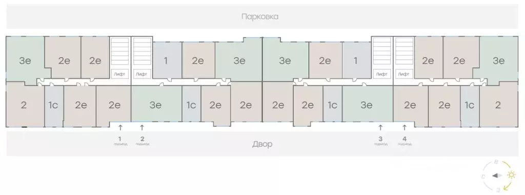3-к кв. Воронежская область, Новоусманский район, пос. Отрадное ул. ... - Фото 2