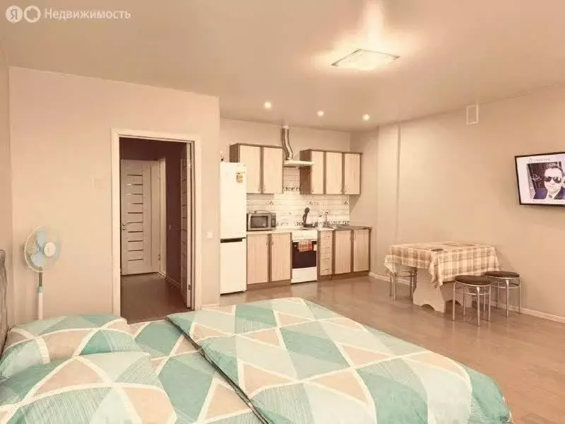 Квартира-студия: Чита, улица Костюшко-Григоровича, 44 (44.3 м) - Фото 2