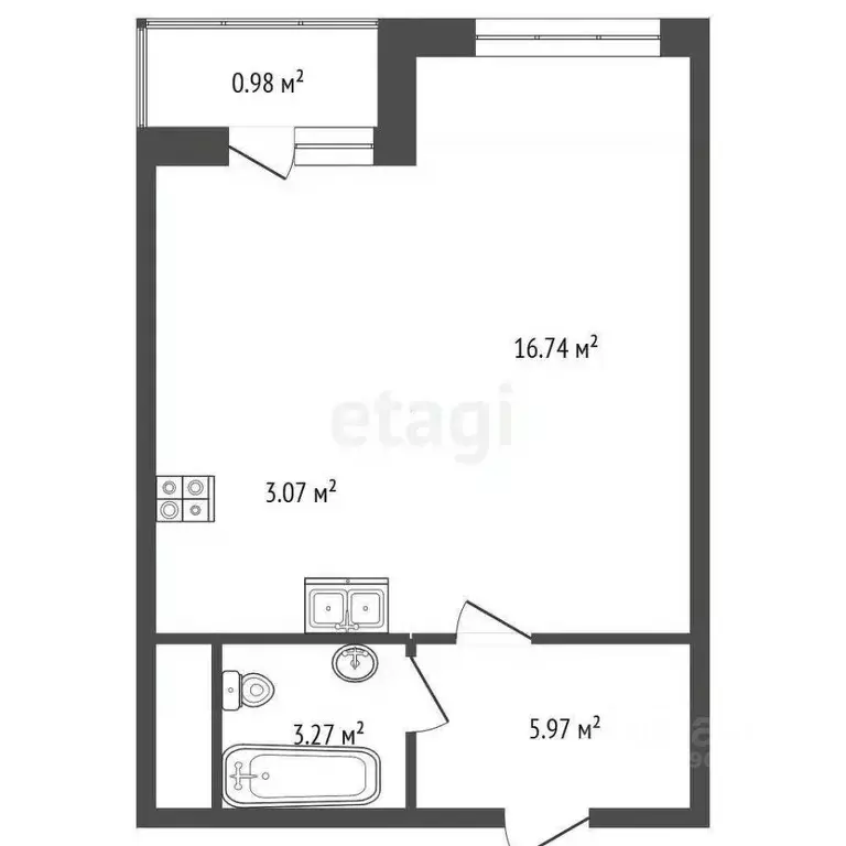 Студия Московская область, Люберцы городской округ, Красково пгт ш. ... - Фото 2