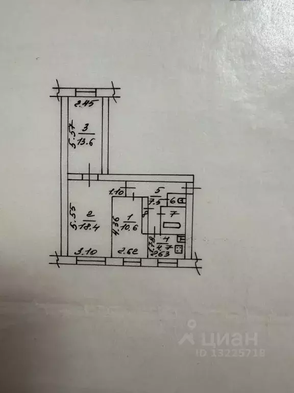 3-к кв. Татарстан, Нижнекамский район, Афанасовское с/пос, с. Большое ... - Фото 2