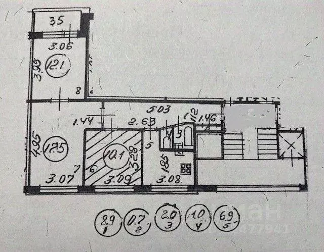 Комната, 10.1 м - Фото 1