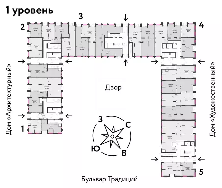 Торговая площадь в Тюменская область, Тюмень ул. Новоселов, 102 (75 м) - Фото 1