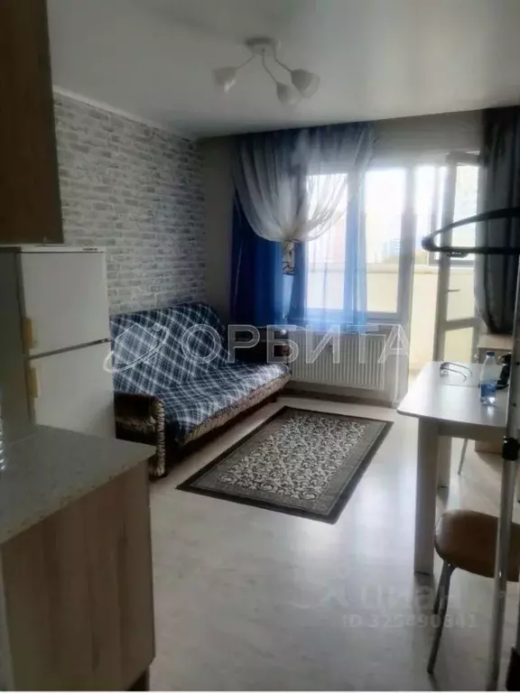 Студия Тюменская область, Тюмень ул. Новоселов, 109 (20.0 м) - Фото 1