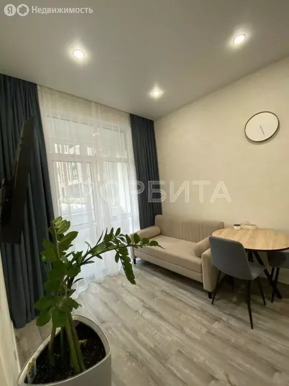 1-комнатная квартира: деревня Дударева, Тюменская улица, 1к1 (33.5 м) - Фото 1