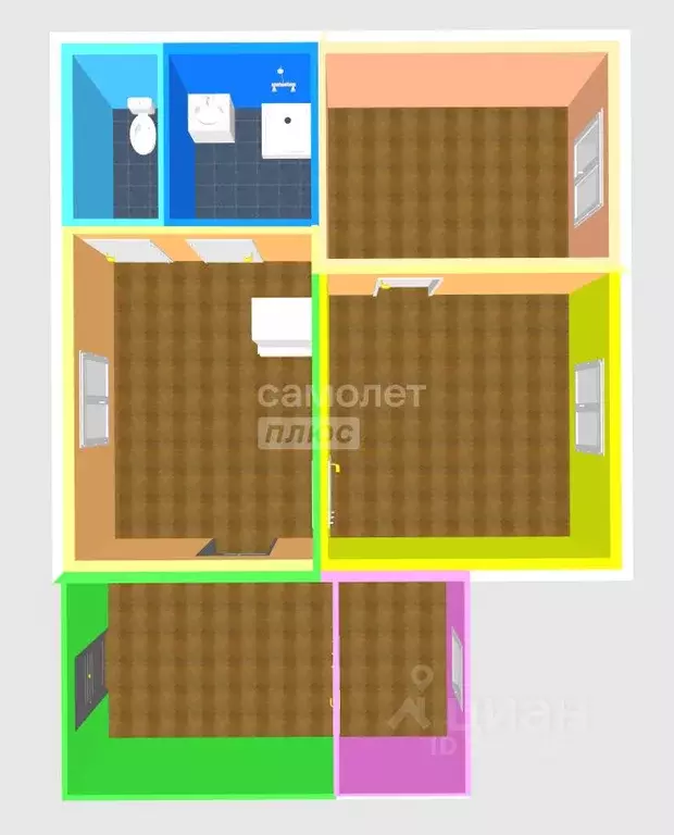 Дом в Алтайский край, Смоленский район, пос. Линевский ул. Южная, 4 ... - Фото 2