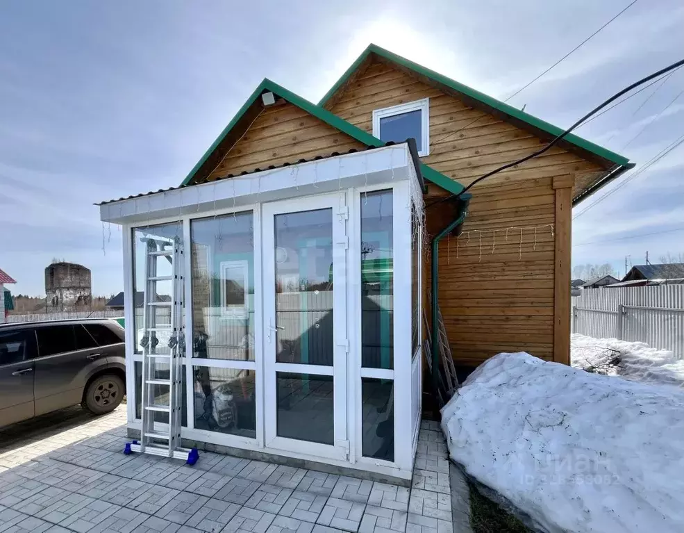 Дом в Пермский край, Краснокамский муниципальный округ, с. Черная ул. ... - Фото 1