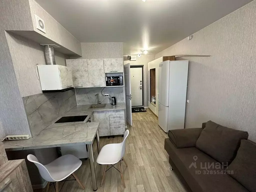 Студия Новосибирская область, Новосибирск ул. Титова, 254/1 (18.1 м) - Фото 2