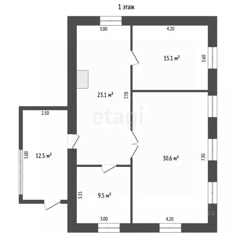 Дом в Орловская область, Хотынец пгт ул. Октябрьская, 10 (144 м) - Фото 2