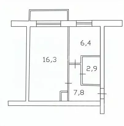 1-к кв. Волгоградская область, Волгоград Фруктовая ул., 24 (30.6 м) - Фото 1