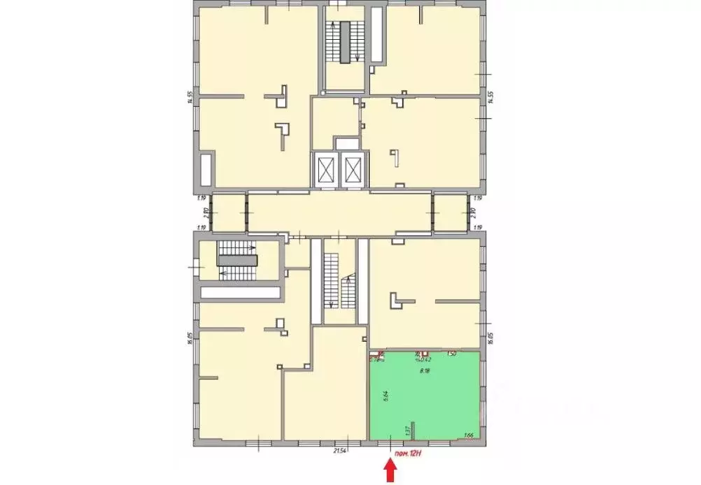 Помещение свободного назначения в Москва ул. Академика Павлова, 38к1 ... - Фото 2