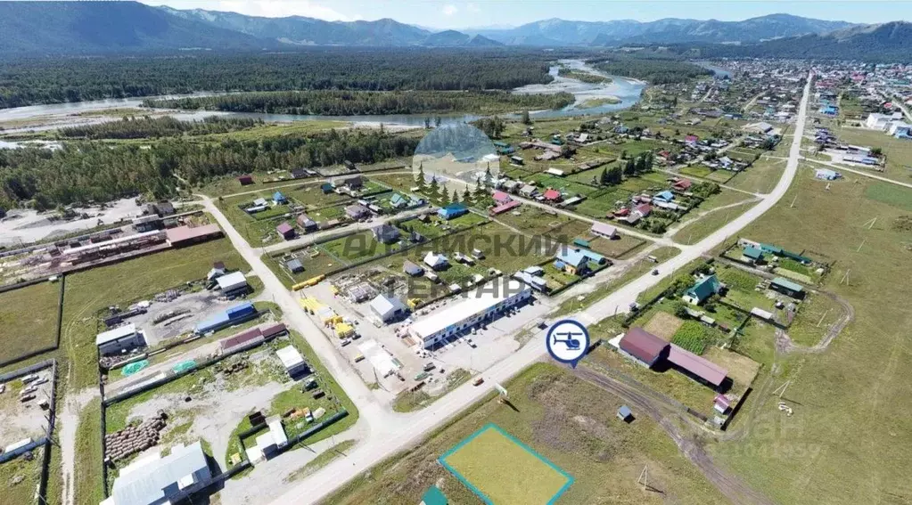 Участок в Алтай, Усть-Коксинский район, с. Усть-Кокса ул. Южная (7.12 ... - Фото 1