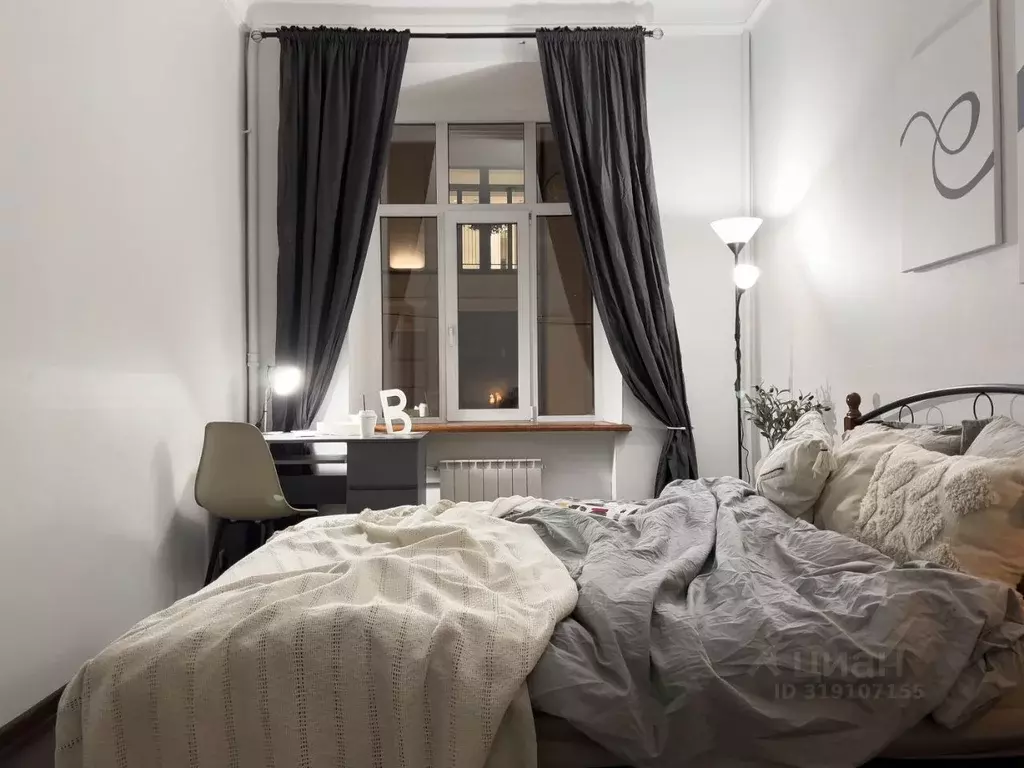 Комната Москва Спиридоньевский пер., 10А (15.0 м) - Фото 1
