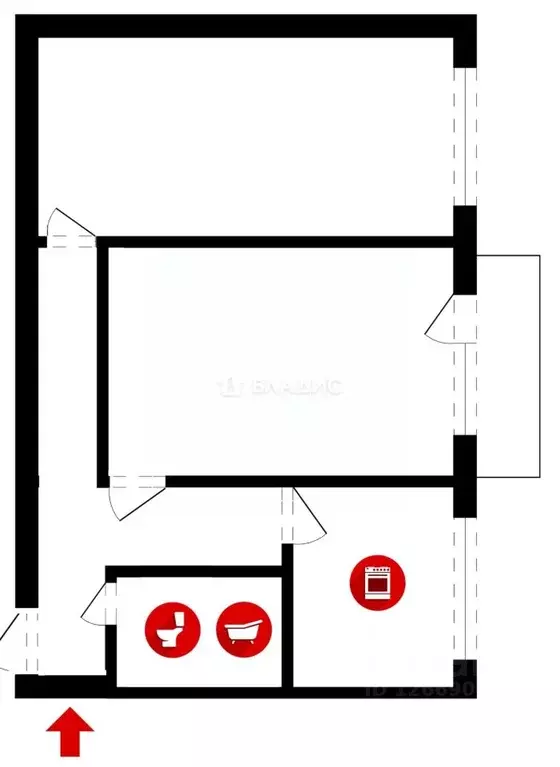 2-к кв. Владимирская область, Владимир 1-я Пионерская ул., 34 (44.1 м) - Фото 2