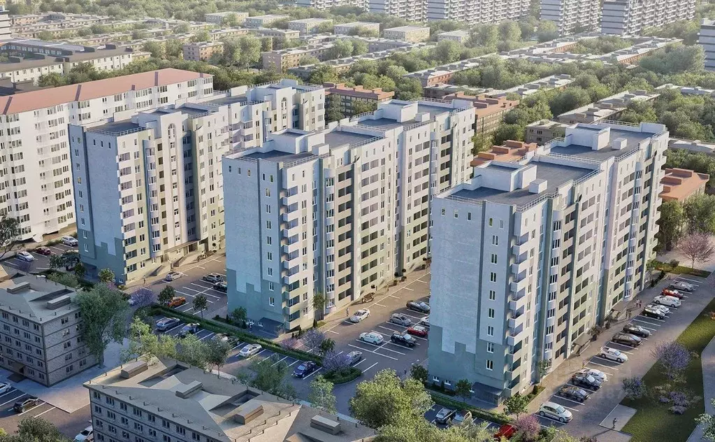 1-к кв. Краснодарский край, Краснодар Музыкальный мкр, ул. Имени ... - Фото 1