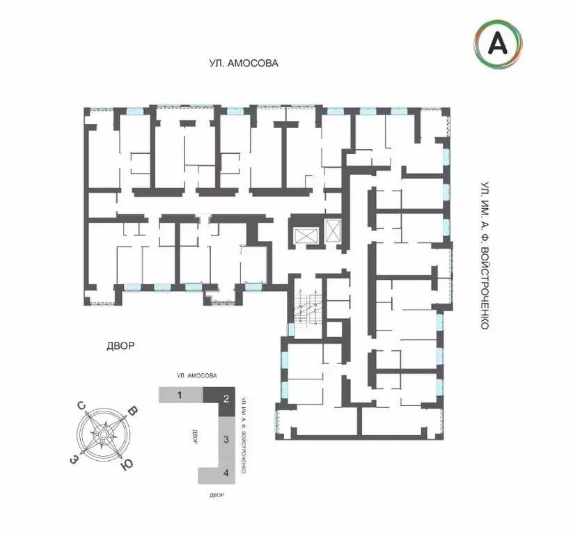2-к кв. Брянская область, Брянск Архитектор жилой комплекс (49.6 м) - Фото 1