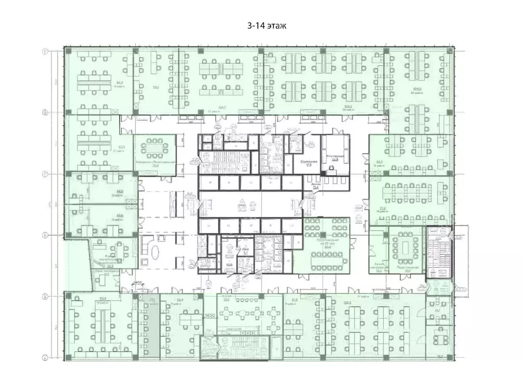 Офис в Москва просп. Лихачева, 8 (2090 м) - Фото 1