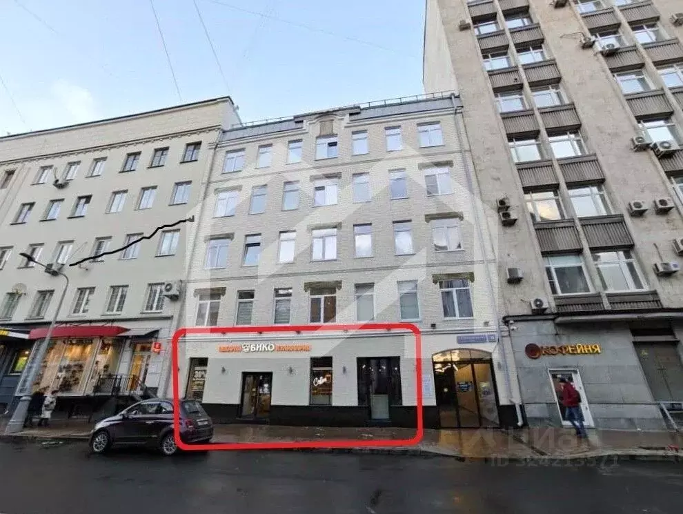 Торговая площадь в Москва 2-я Тверская-Ямская ул., 18 (107 м) - Фото 1