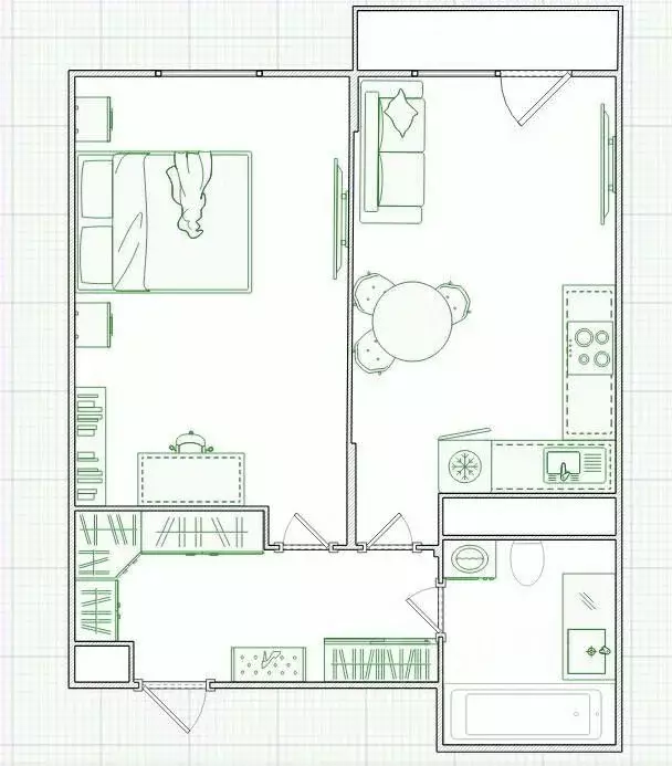 1-к кв. Московская область, Балашиха ул. Яганова, 1 (34.0 м) - Фото 2