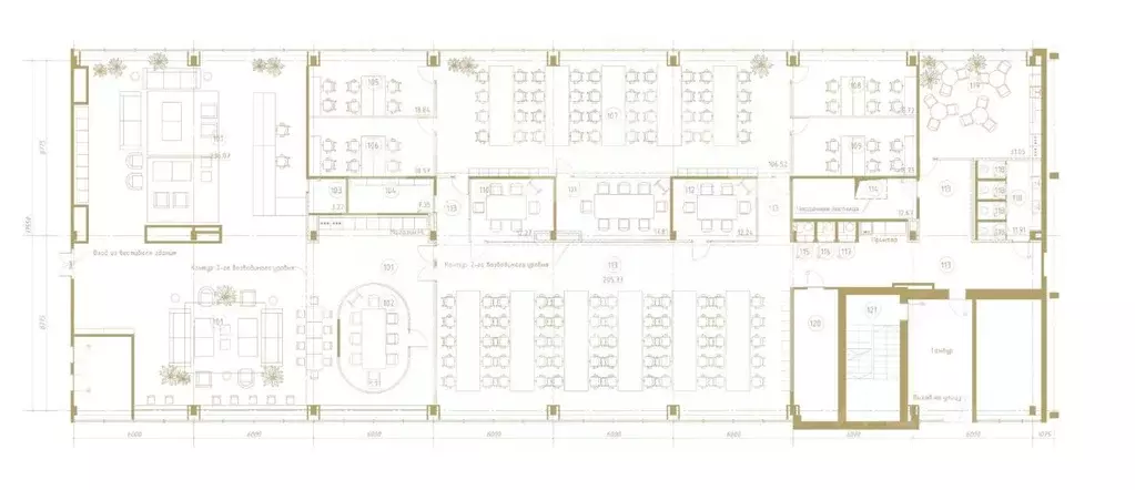 Помещение свободного назначения в Москва Кожевническая ул., 14 (634 м) - Фото 2