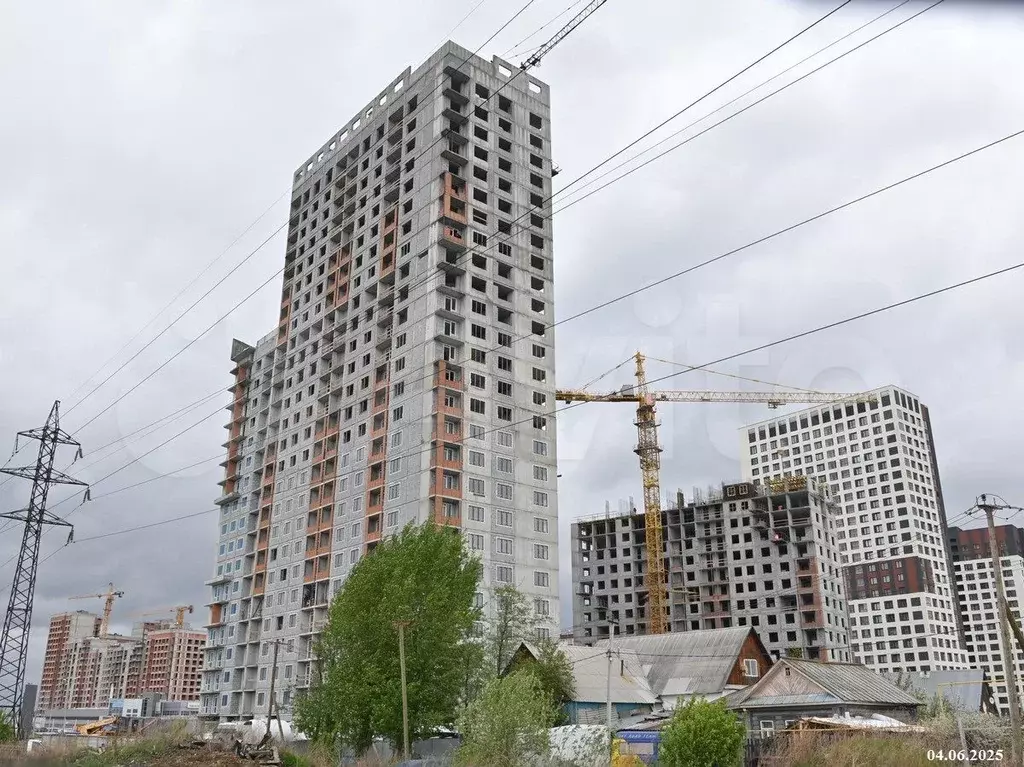 2-к. квартира, 62,2 м, 5/25 эт. - Фото 1