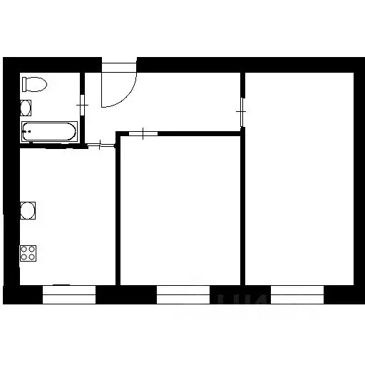 2-к кв. Нижегородская область, Кстово Советская ул., 65 (57.0 м) - Фото 2