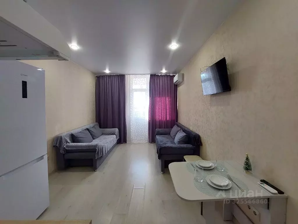 Студия Краснодарский край, Анапа Парковая ул., 61к4 (24.0 м) - Фото 1