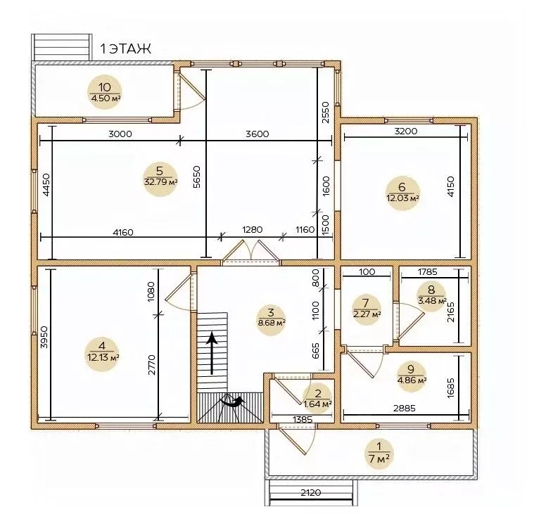Дом в Московская область, Чехов муниципальный округ, с. Мелихово 5Б ... - Фото 2