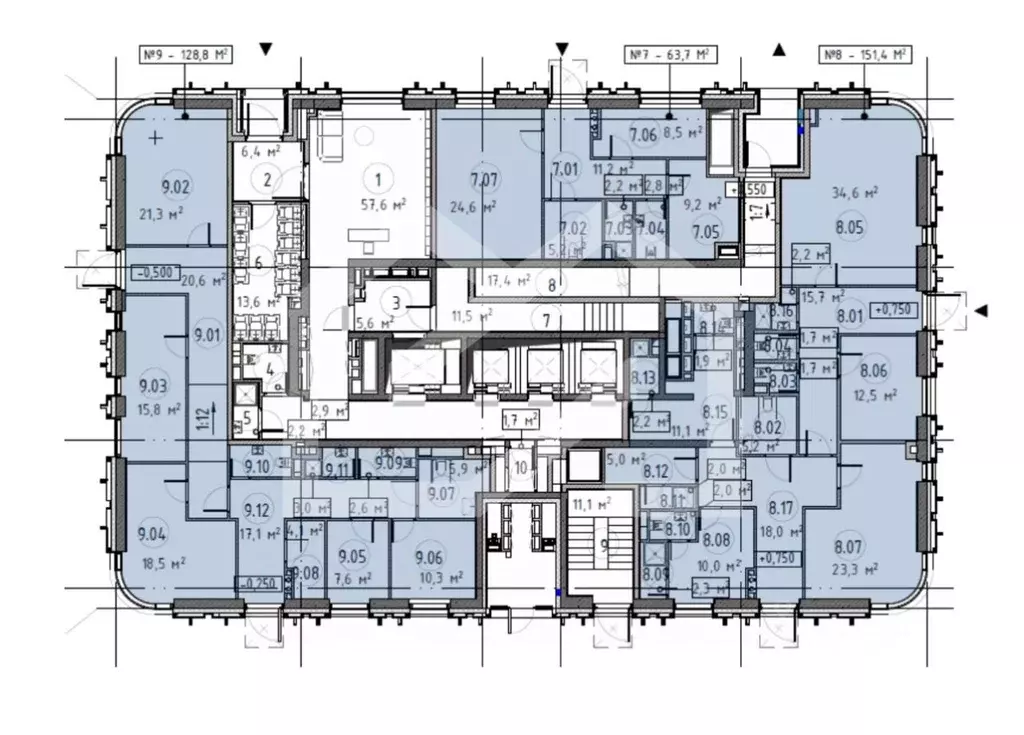Помещение свободного назначения в Москва Павелецкая Сити жилой ... - Фото 2