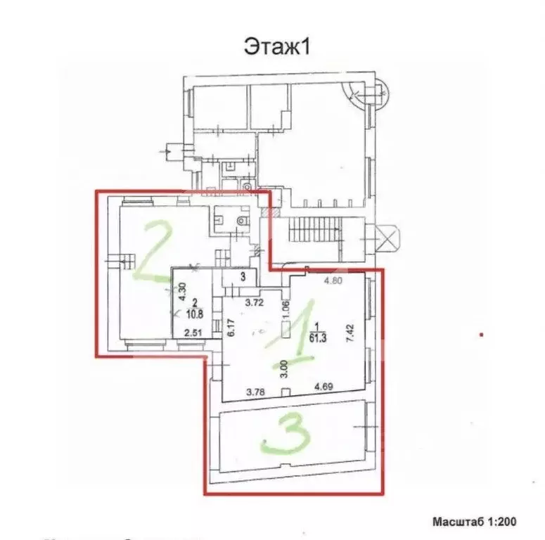 Помещение свободного назначения в Москва пер. Сивцев Вражек, 4 (148 м) - Фото 2
