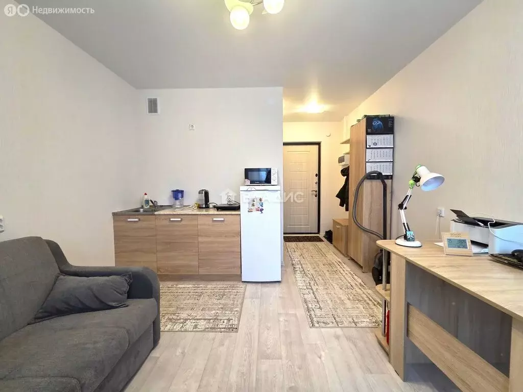 Квартира-студия: Нижний Новгород, проспект Кораблестроителей, 58 (16.8 ... - Фото 2