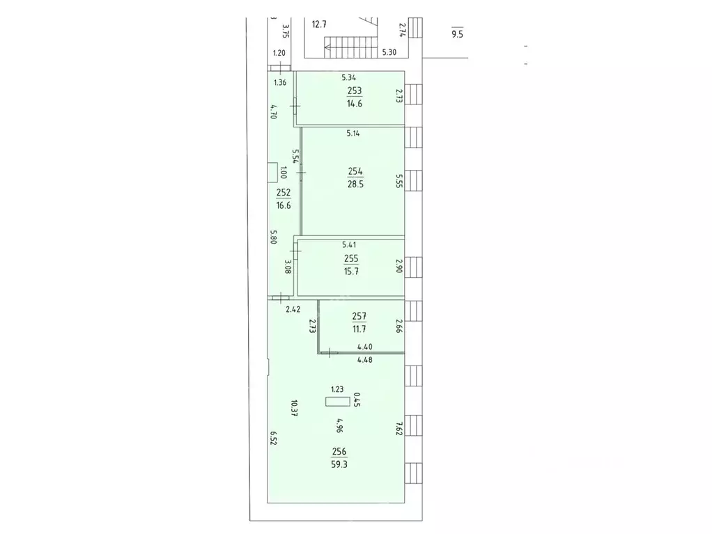 Офис в Санкт-Петербург ул. Чайковского, 29 (146 м) - Фото 2
