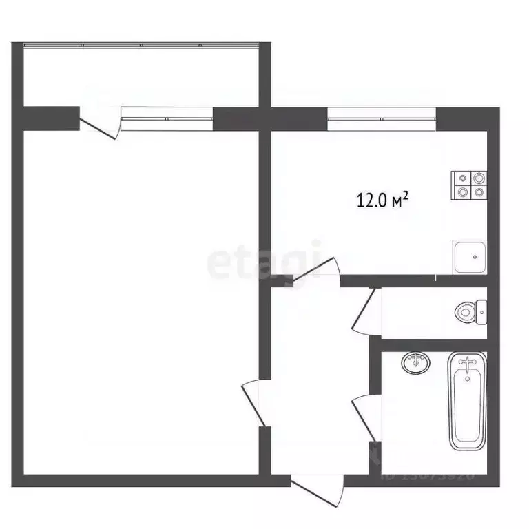 1-к кв. Ярославская область, Ярославль ул. Академика Колмогорова, 22 ... - Фото 2