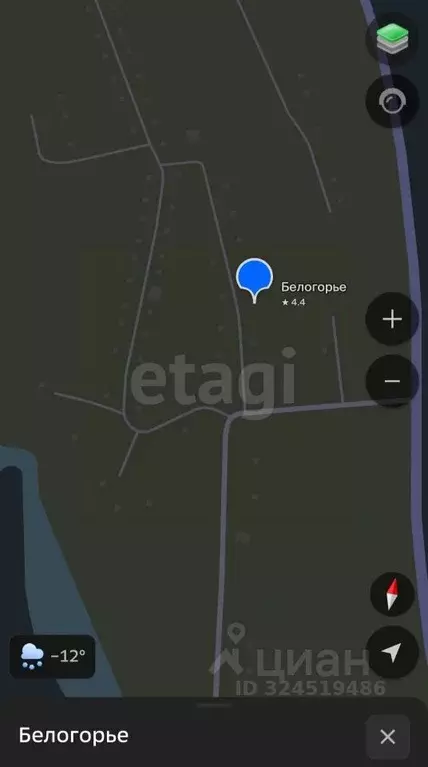 Участок в Амурская область, Благовещенск городской округ, с. Белогорье ... - Фото 2