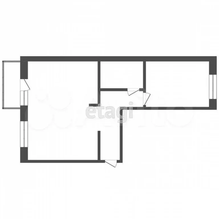 2-к. квартира, 55 м, 5/9 эт. - Фото 0
