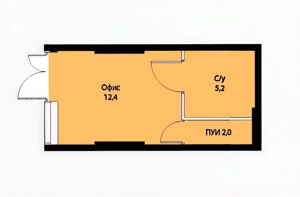 Помещение свободного назначения в Москва ул. Крузенштерна, 9 (20 м) - Фото 1