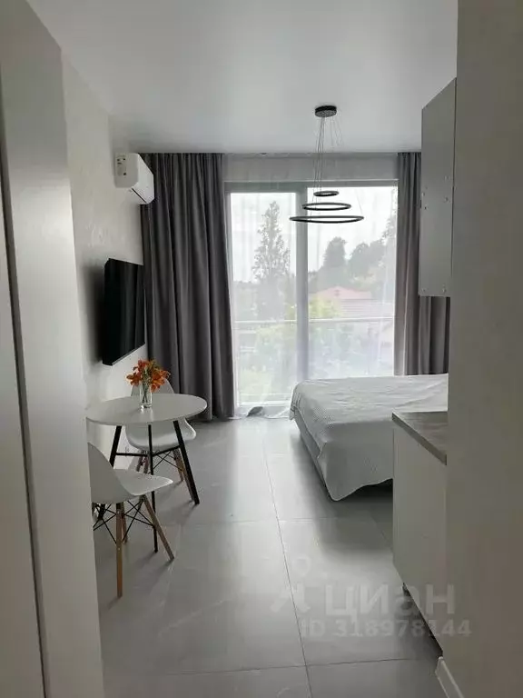 Студия Краснодарский край, Сочи ул. Кошевого, 13 (25.0 м) - Фото 0