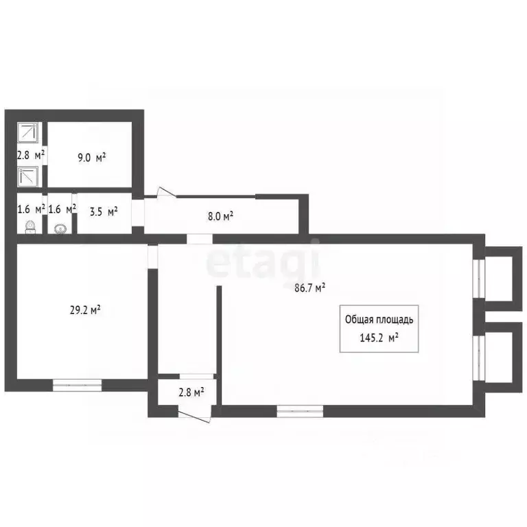 Помещение свободного назначения в Новосибирская область, Новосибирск ... - Фото 2