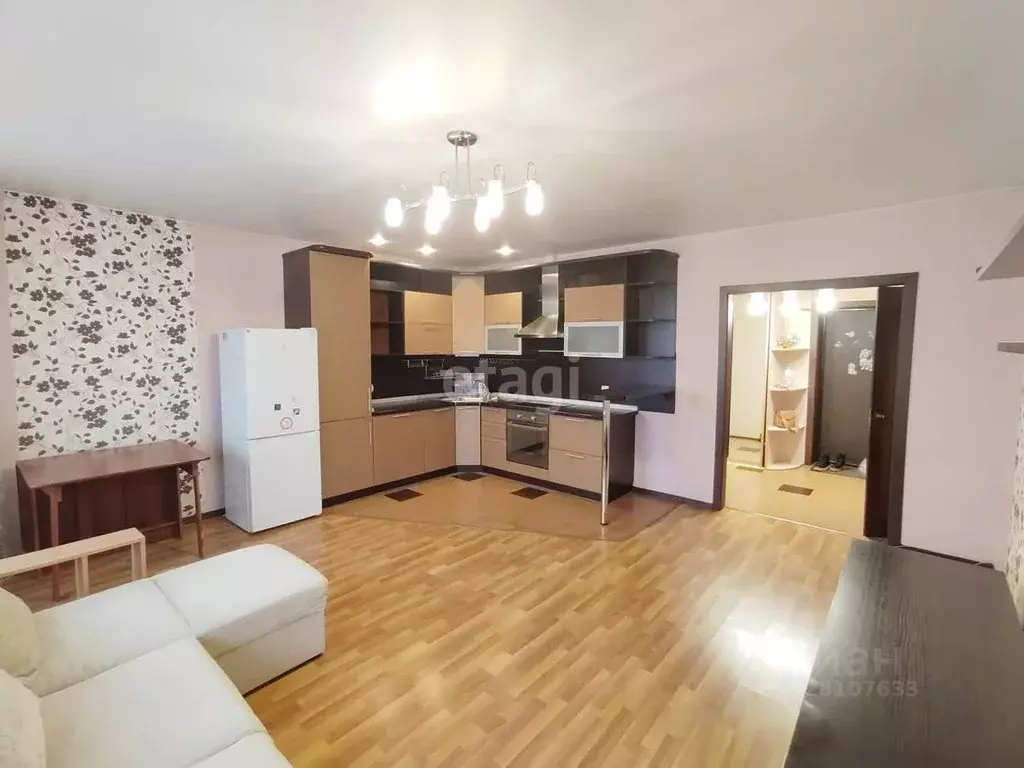 1-к кв. Тюменская область, Тюмень Матмасы мкр, ул. Пражская, 49к1 ... - Фото 1