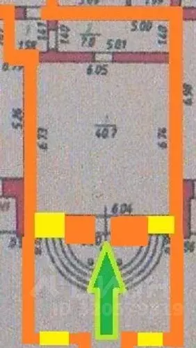 Торговая площадь в Орловская область, Орел ул. Фомина, 9 (53 м) - Фото 1