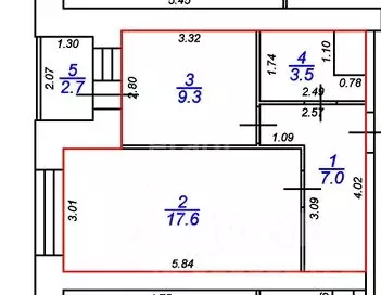 1-к кв. Тверская область, Тверь ул. 15 лет Октября, 13к1 (40.1 м) - Фото 1
