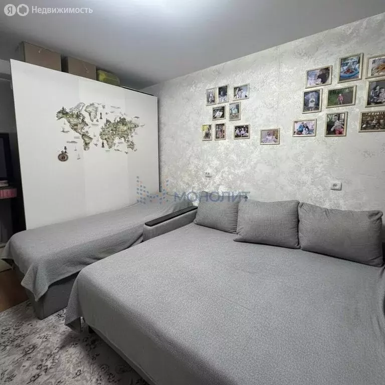 1к в 4-комнатной квартире (18.9 м) - Фото 2