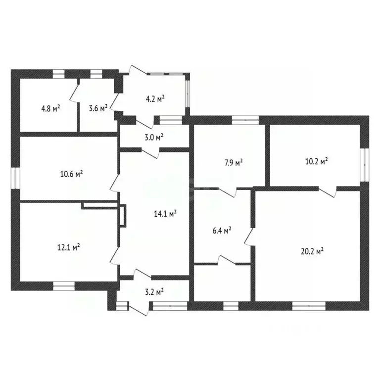Дом в Калужская область, Жуков ул. Академика Берга, 4 (114 м) - Фото 2