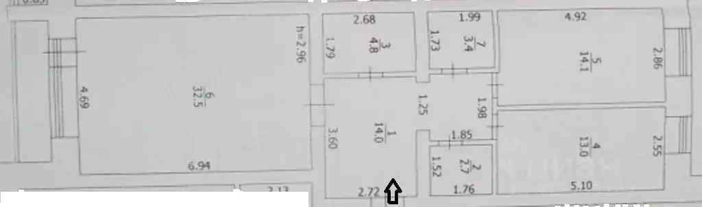 2-к кв. Томская область, Северск ул. Леонтичука, 11 (85.0 м) - Фото 2