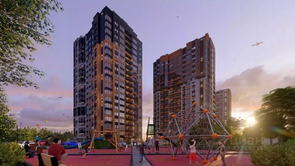 Студия Воронежская область, Воронеж Шилово мкр, ул. Теплоэнергетиков, ... - Фото 2